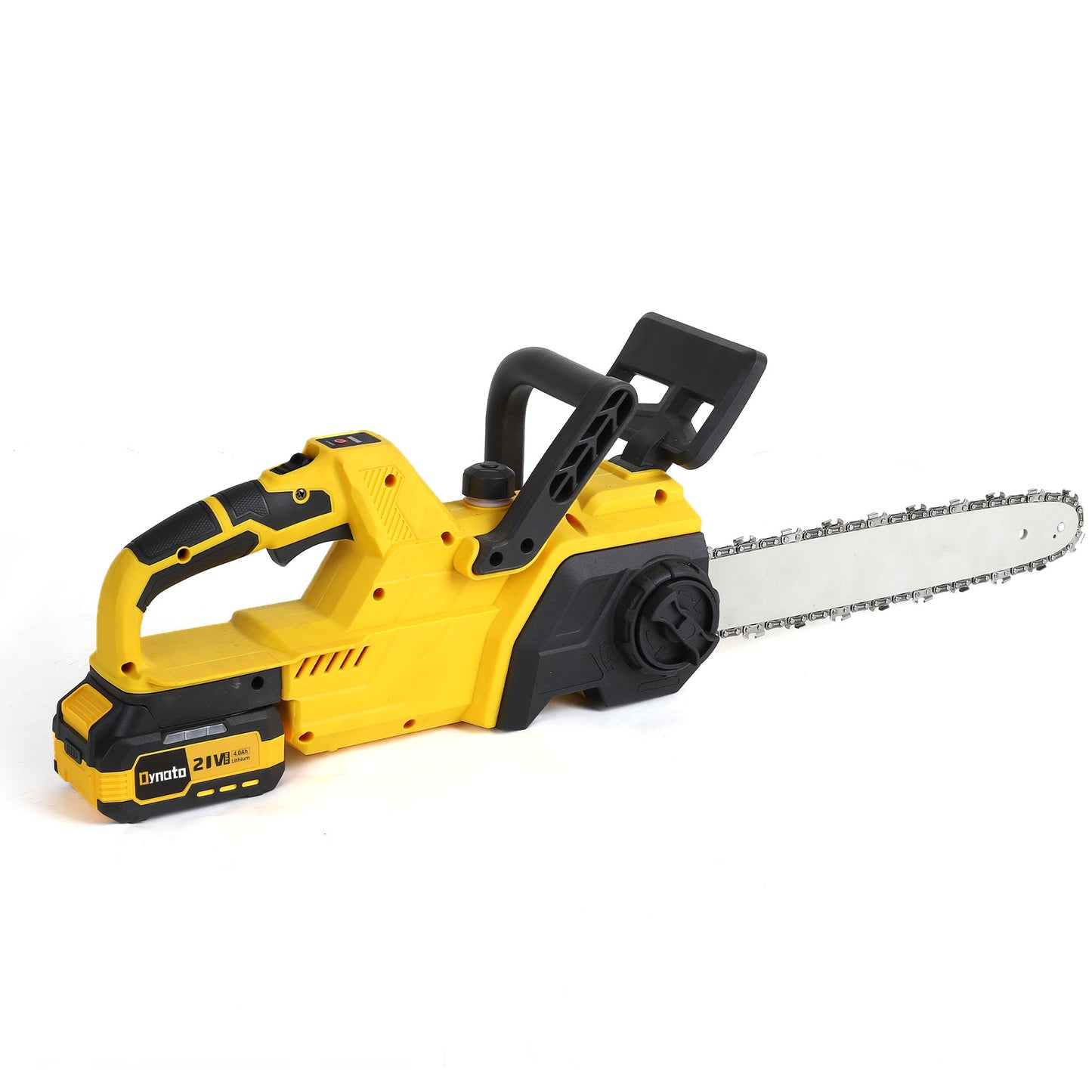 Dynato 21V 4.0Ah Battery Powered Brushless Chainsaw, 16-inch